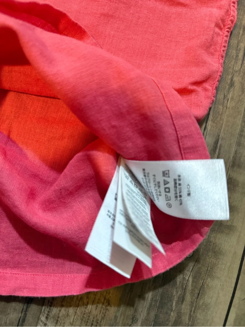 Ralph Lauren Coral Pink Short-Sleeve Button-Down Shirt